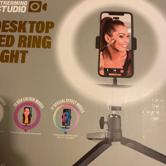 Desktop led selfie ring light - Picture 2 of 5